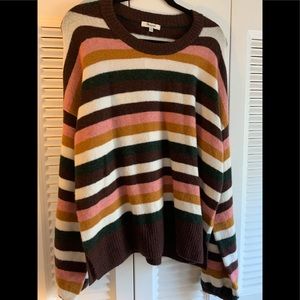 Madewell Stripe Pullover Sweater